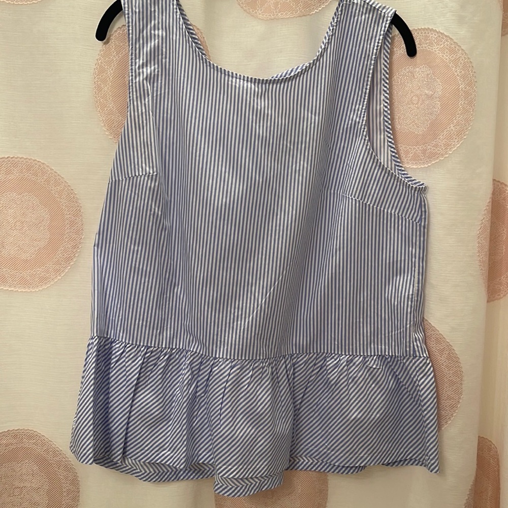Jcrew Blue Top